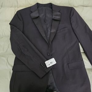 Calvin Klein Men's Black Tuxedo Jacket 48 Long